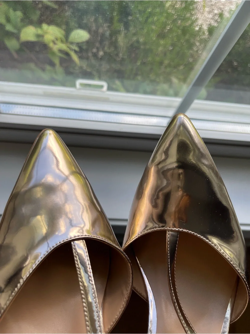 Naturalizer Astrid T-Strap Pointed Toe Dress Pumps – Rose Gold – Size 8.5 – NWT